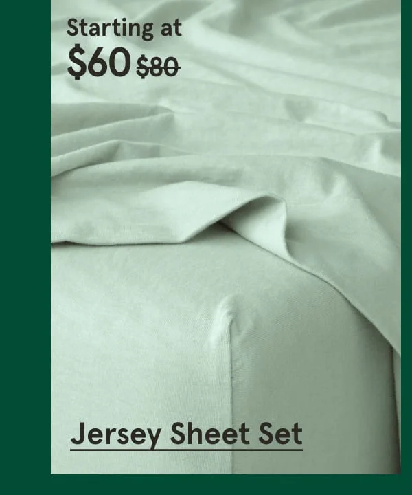 Jersey Sheet Set