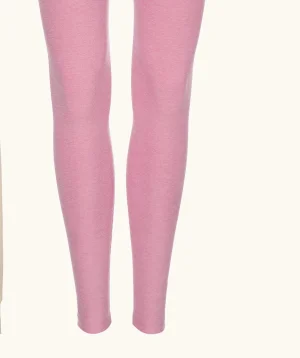 Spacedye Raise The Barre Shirred Legging in Pink Haze Heather