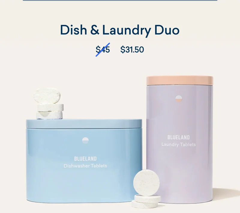 For a limited time: Get our Dish & Laundry Duo for $31.50!