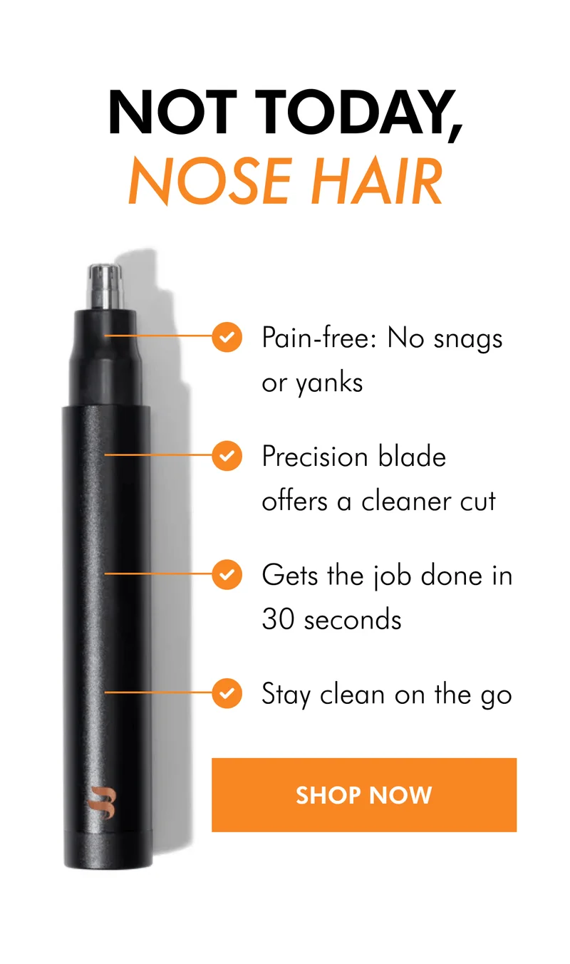 Say goodbye to nose hair for good!