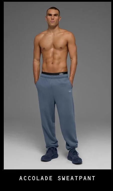 Accolade Sweatpant - Bluestone