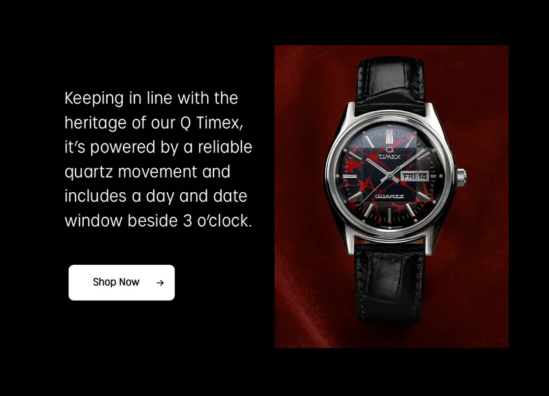Shop Now (Red Vega Reissue) - Timex