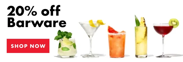20 percent off Barware | Shop Now