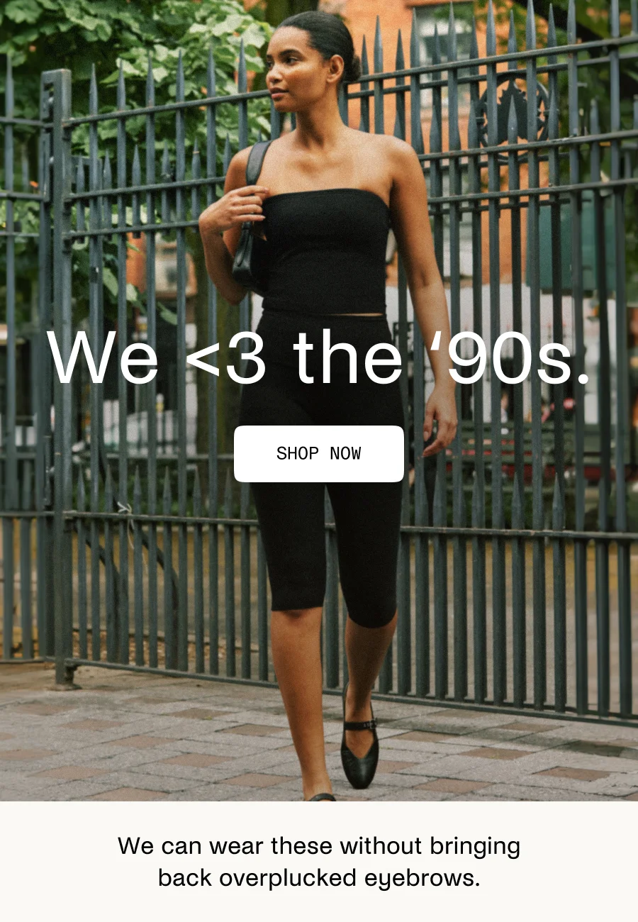 We <3 the 90's.