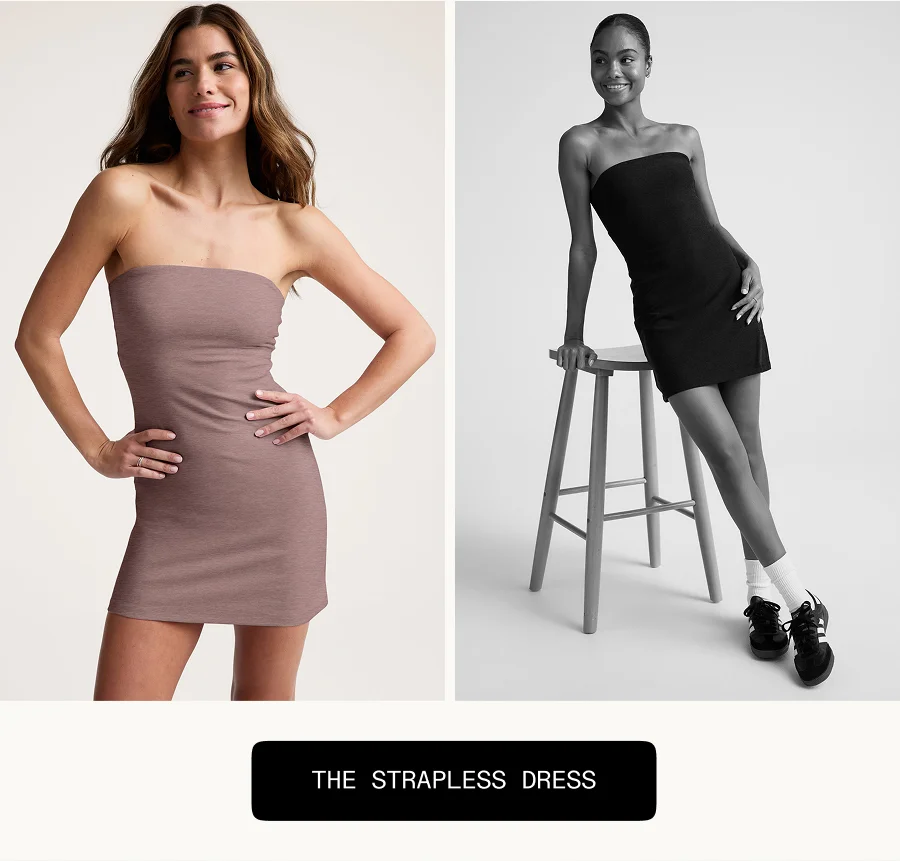 Spacedye Joy Strapless Mini Dress