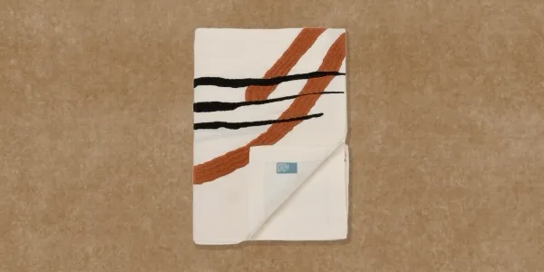 animated GIF  Bed covers, rugs, and throw pillows inspired by Athens.
