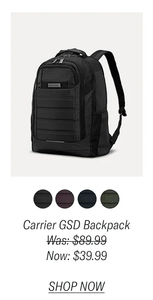 Carrier GSD Backpack
