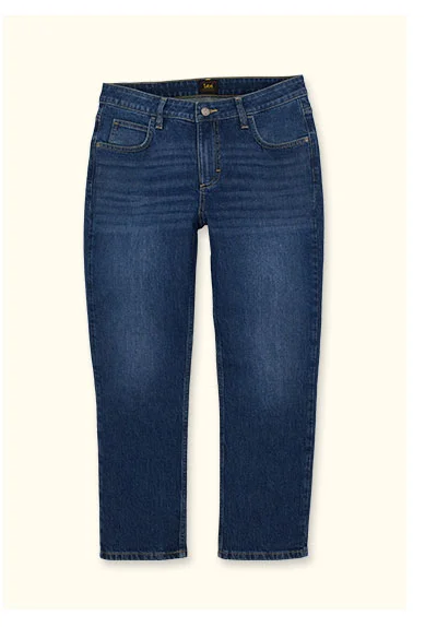 Women's Legendary Straight Crop Dark Wash