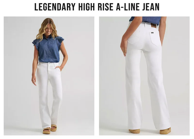 Legendary High Rise A-Line Jean