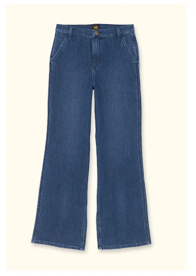 Women's Legendary High Rise A-Line Jean Mid Wash