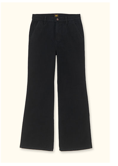 Women's Legendary High Rise A-Line Jean Black Wash