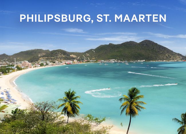 Philipsburg, St. Maarten – Click to View Cruises & Book Now