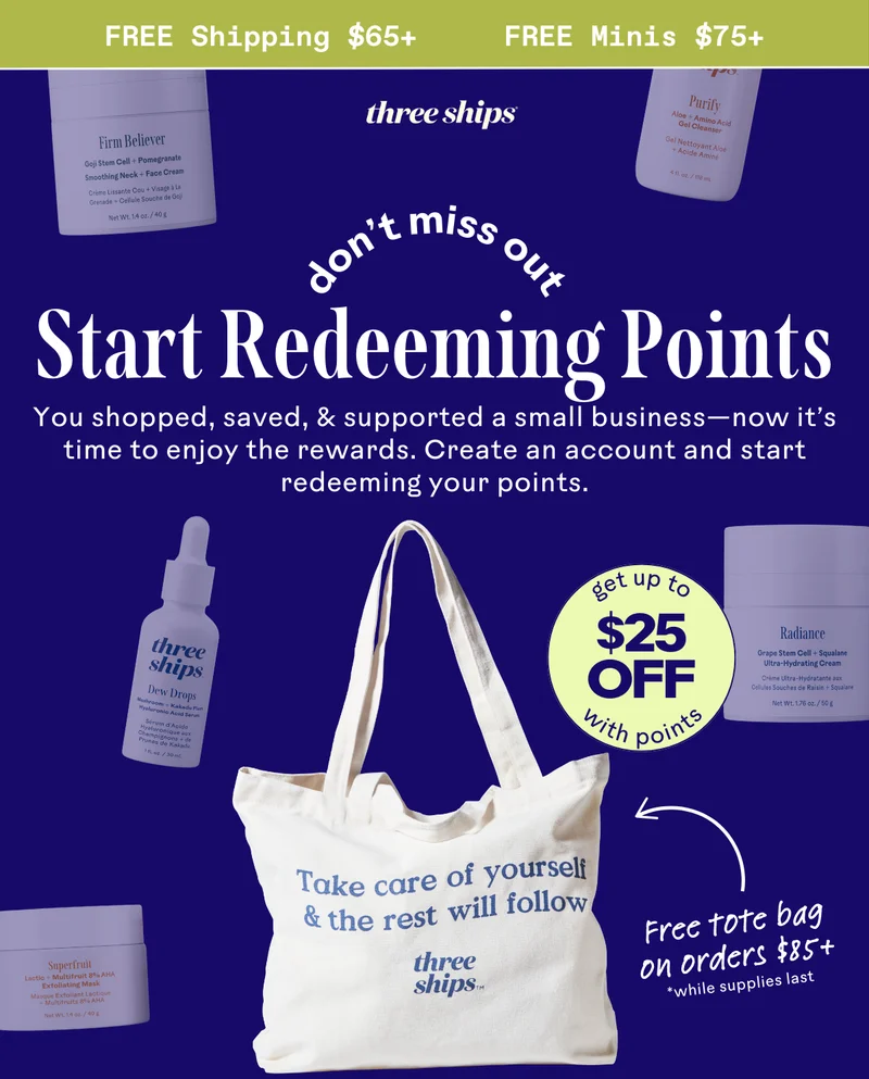 Don't miss out, start redeeming points