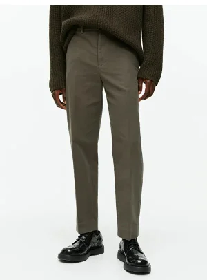 Dressed Cotton Moleskin Trousers