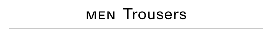 MEN Trousers