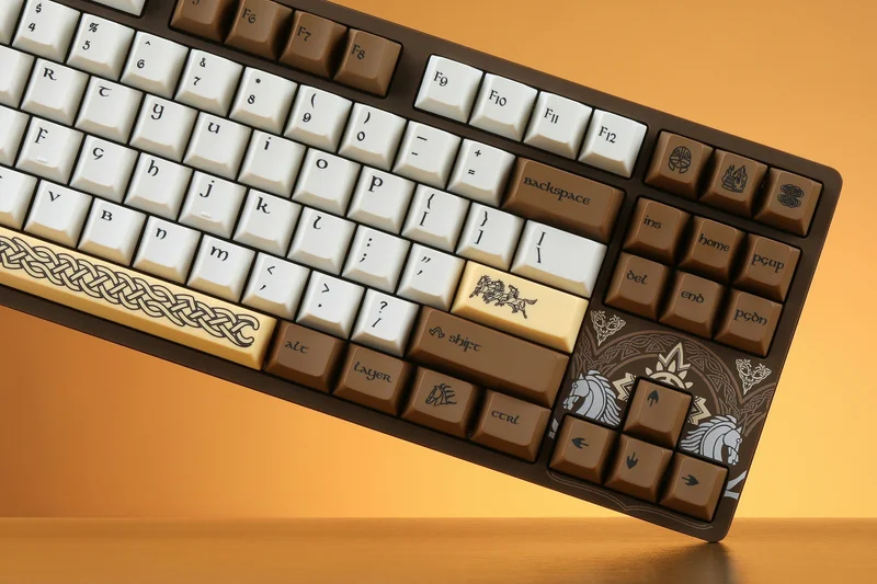 Drop + The Lord of the Rings™ Rohan™ Keyboard