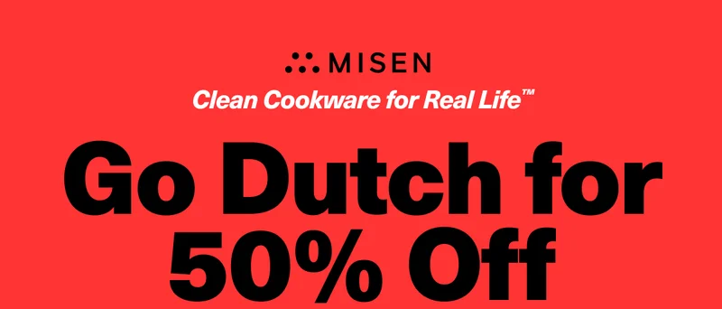 Go dutch for 50% off