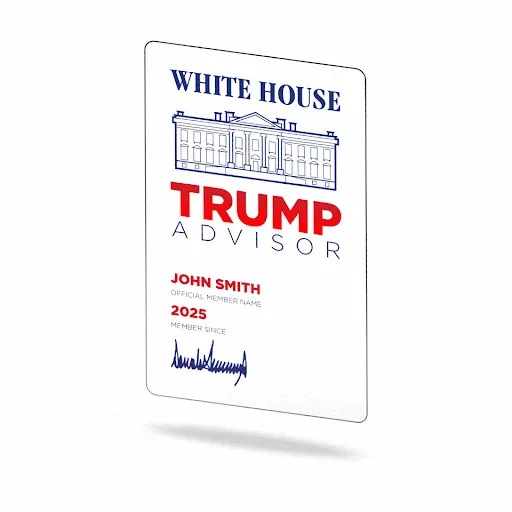 White House Advisory Card
