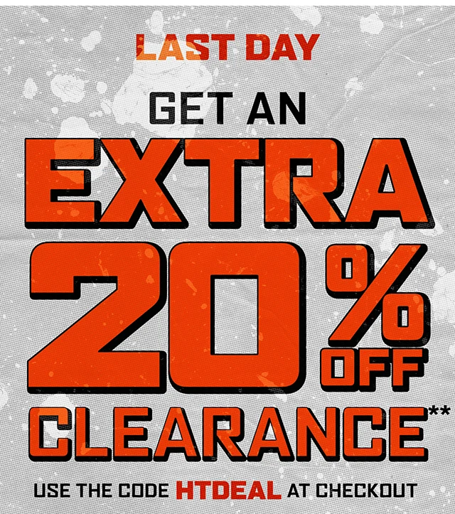Last Day! Get An Extra 20% Off Clearance. Use The Code discount code At Checkout. Shop Now