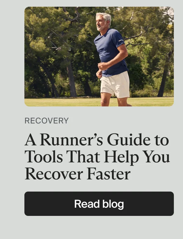 recovery | A Runner’s Guide to Tools That Help You Recover Faster | Read blog