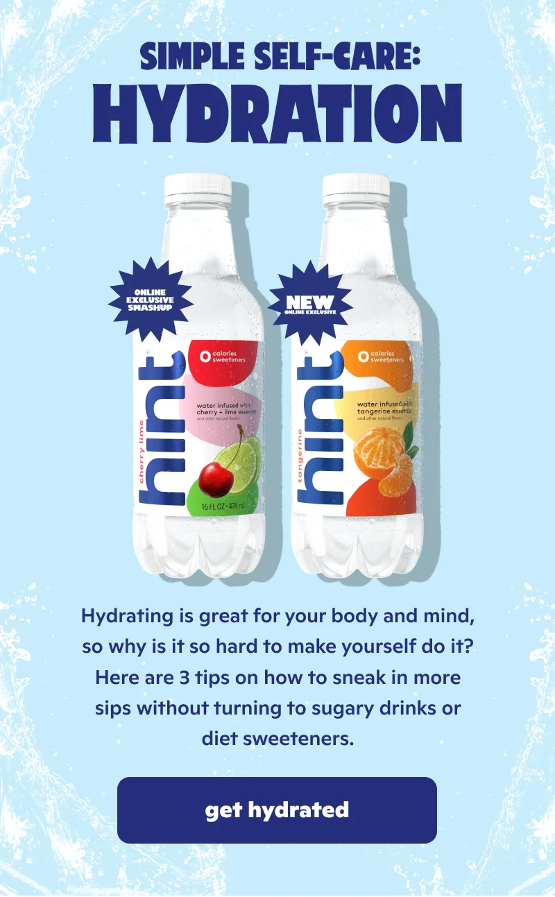 Simple Self-Care: Hydration