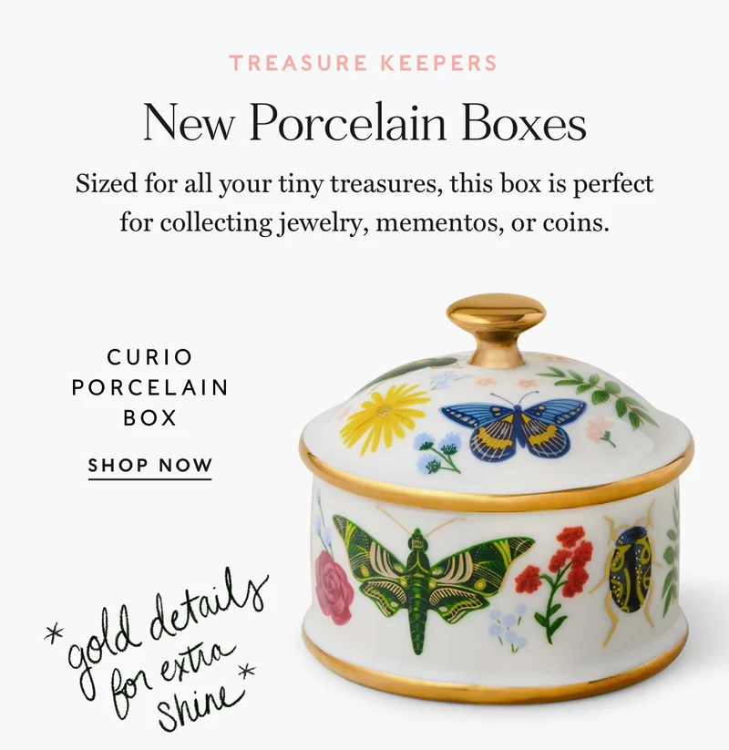 Shop Curio Porcelain Box