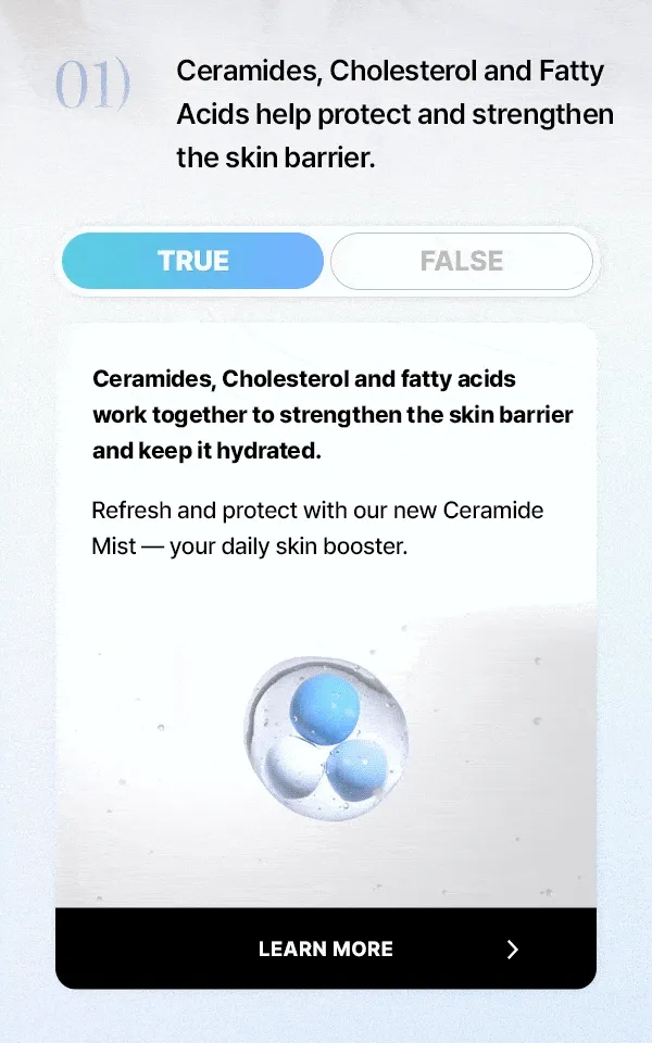 Skin Barrier First, Instant Glow Follows! Skin Barrier First, Instant Glow Follows!