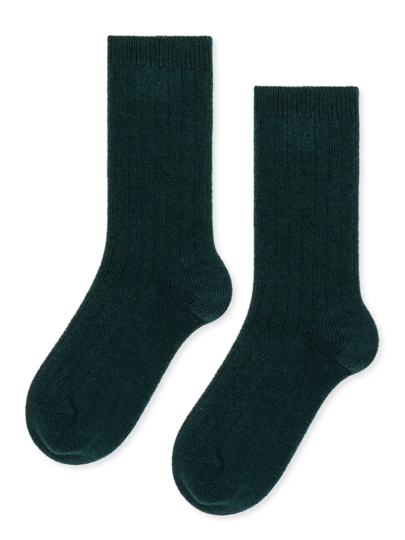 Image of Italia Cashmere Cozy Rib Crew