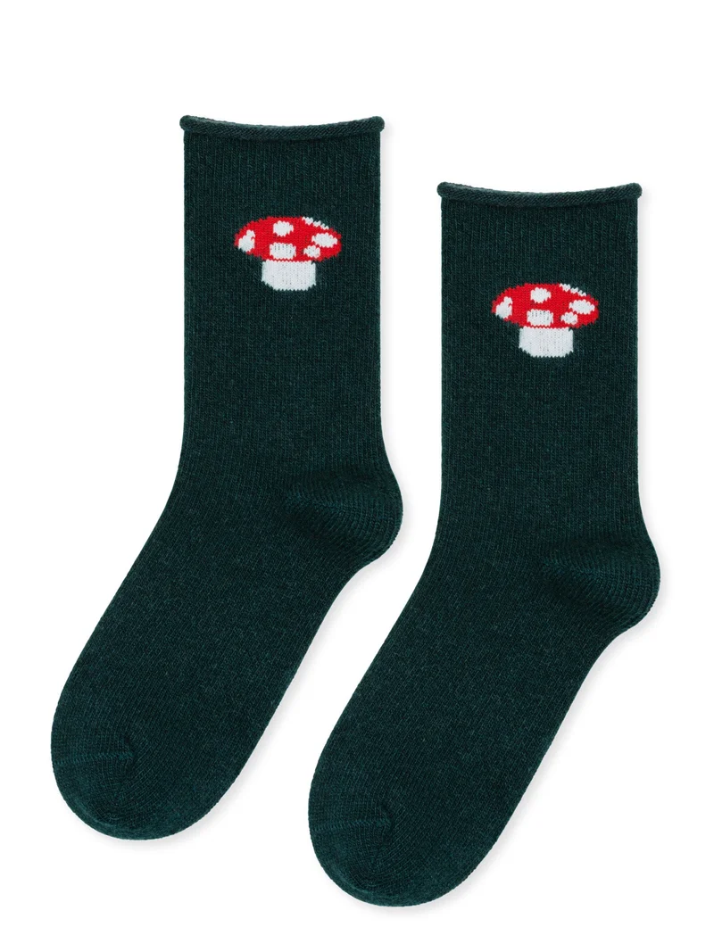 Image of Red Cap Cashmere Crew