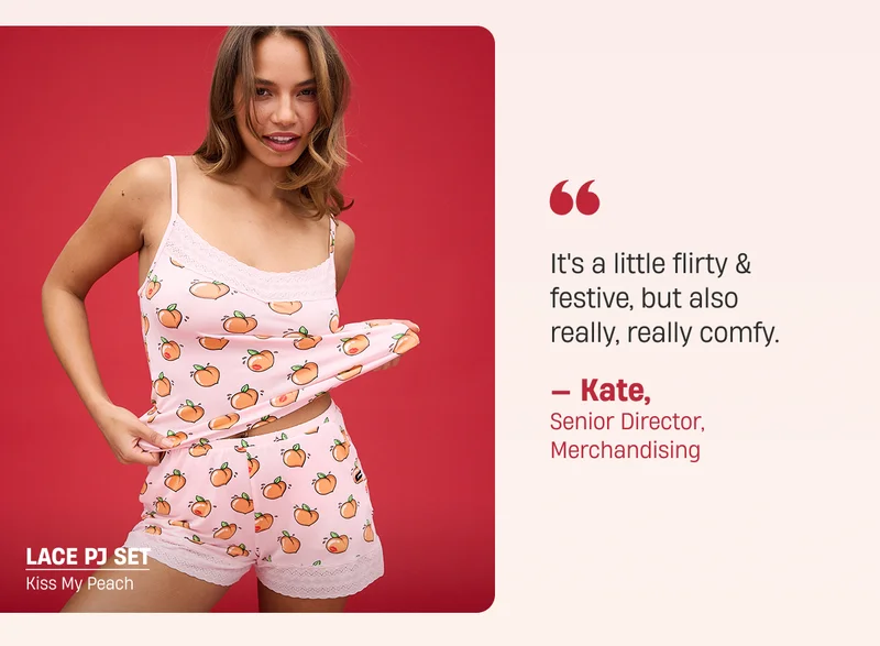 Lace PJ Set | Kiss My Peach