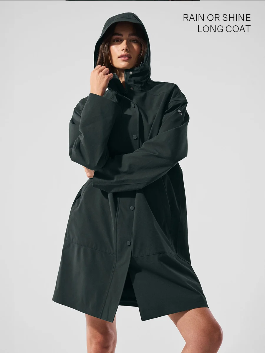 RAIN OR SHINE LONG COAT