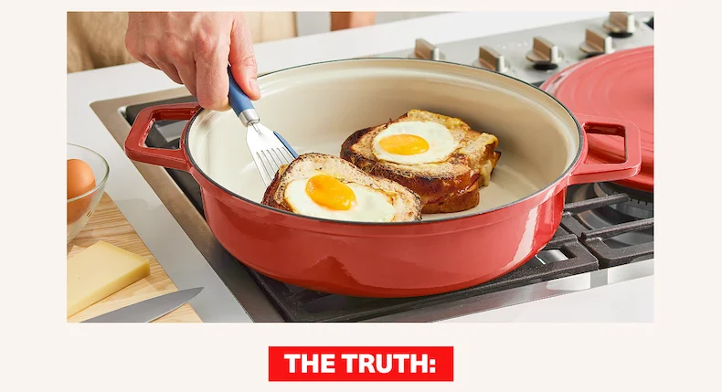 The truth: unless you're boiling water, moderate heat is probably plenty.