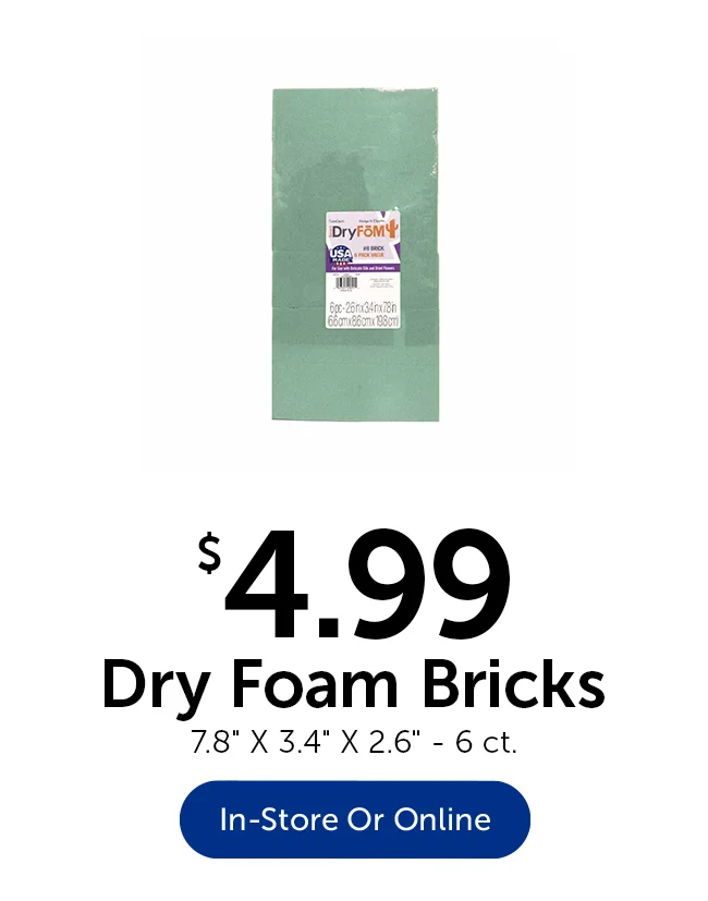 Dry Foam Bricks