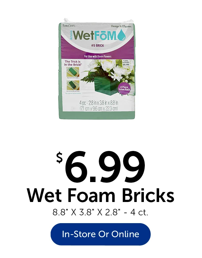 Wet Foam Bricks