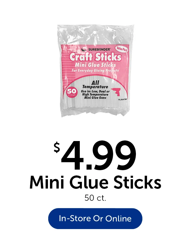 Mini All-Temp Craft Glue Sticks