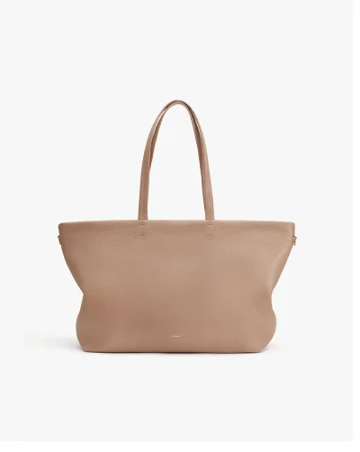 Classic Easy Zipper Tote Cappuccino