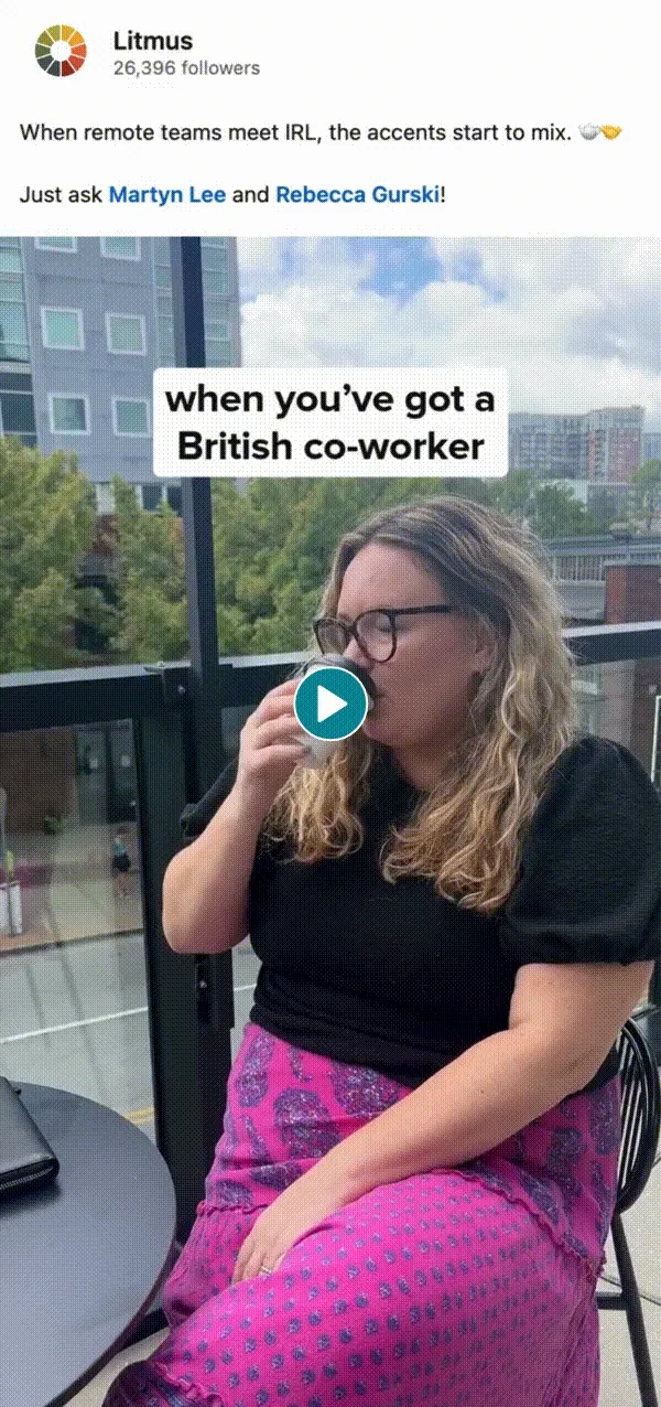 When remote teams meet IRL, the accents start to mix.