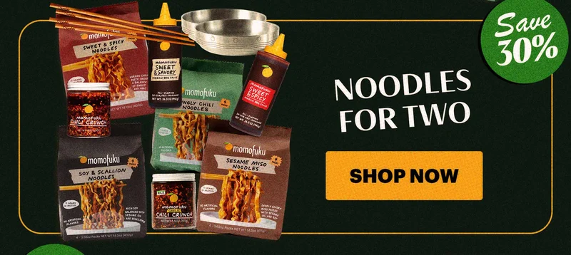 Noodles for Two 30% off CTA: SHOP NOW