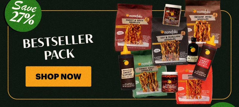 Bestseller Pack 27% off CTA: SHOP NOW