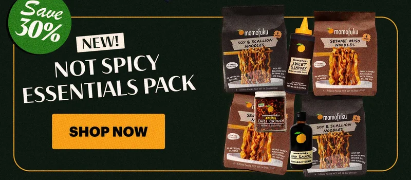 NEW! Not Spicy Essentials Pack 30% off CTA: SHOP NOW
