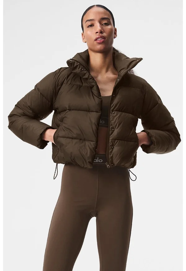 Gold Rush Puffer - Espresso - Espresso / S