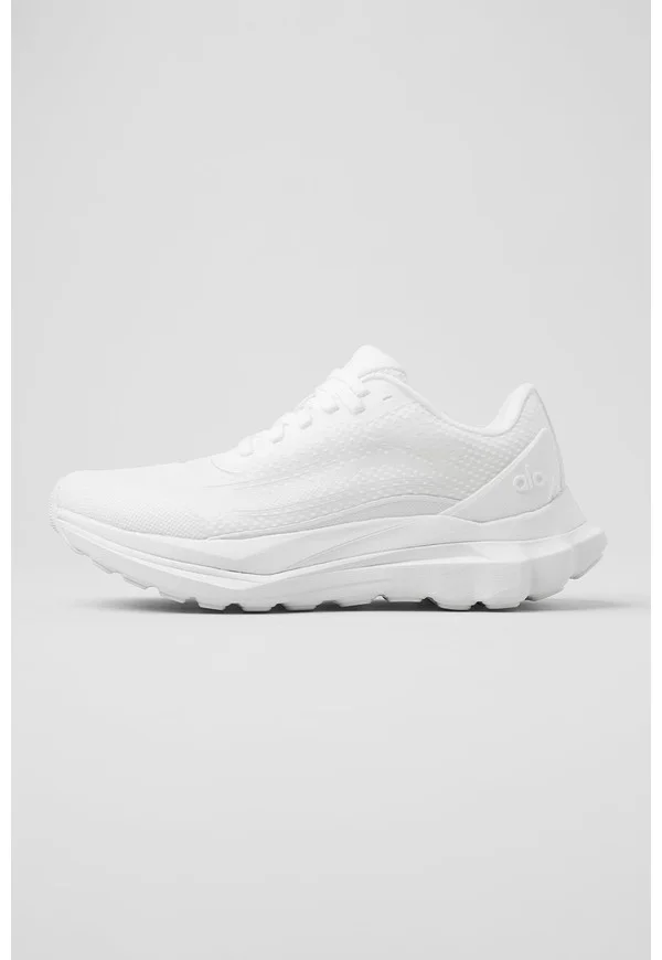 Alo Runner - White/White - White/White / 6.5M/8W