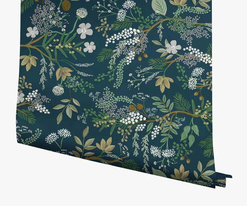 Image of Juniper Forest Wallpaper - Evergreen