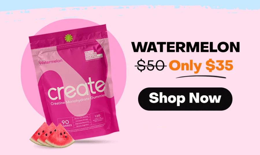 Shop watermelon creatine gummies on Amazon