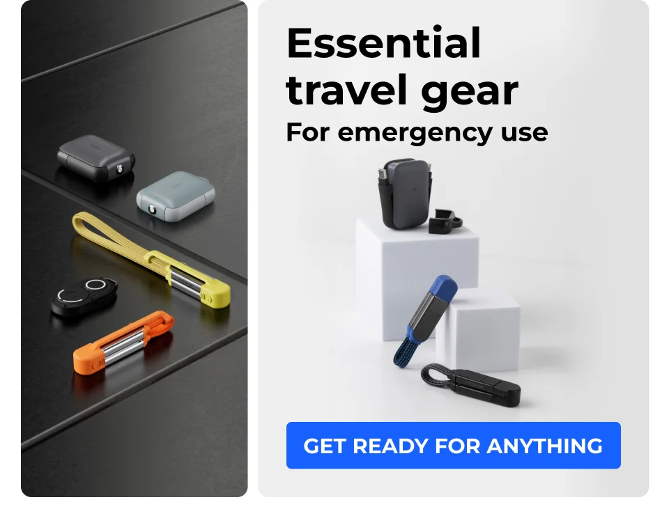 Essential travel gear
