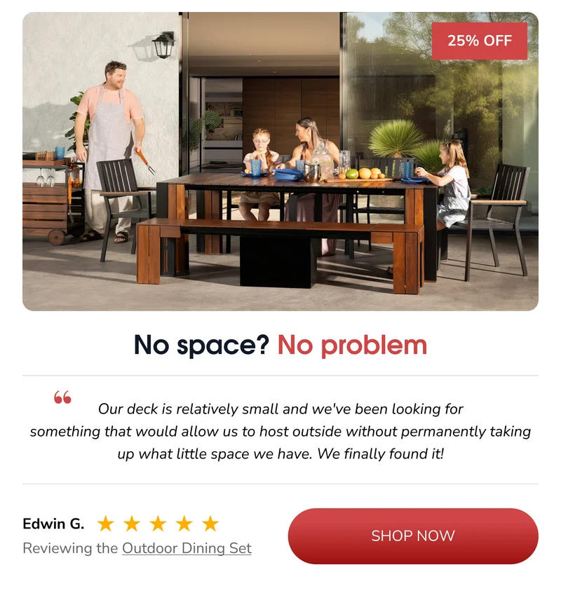 Outdoor Dining Table