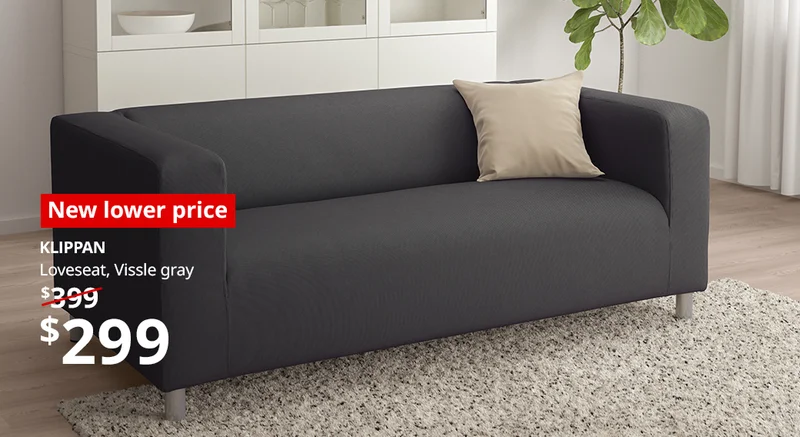 New lower price: KLIPPAN