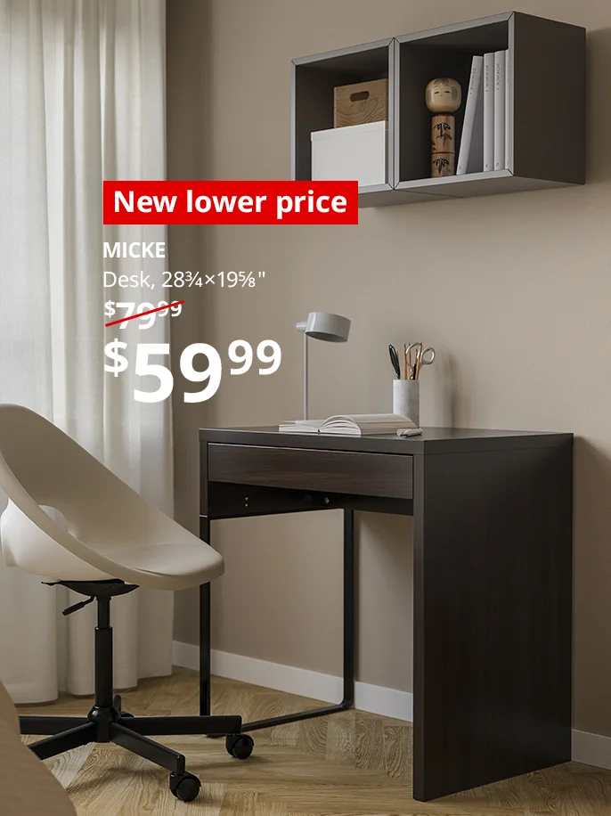 New lower price: MICKE desk