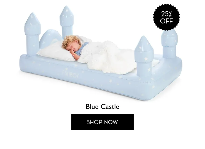 25% OFF Blue Castle - SHOP NOW