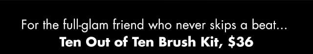 Ten Out of Ten Brush Kit